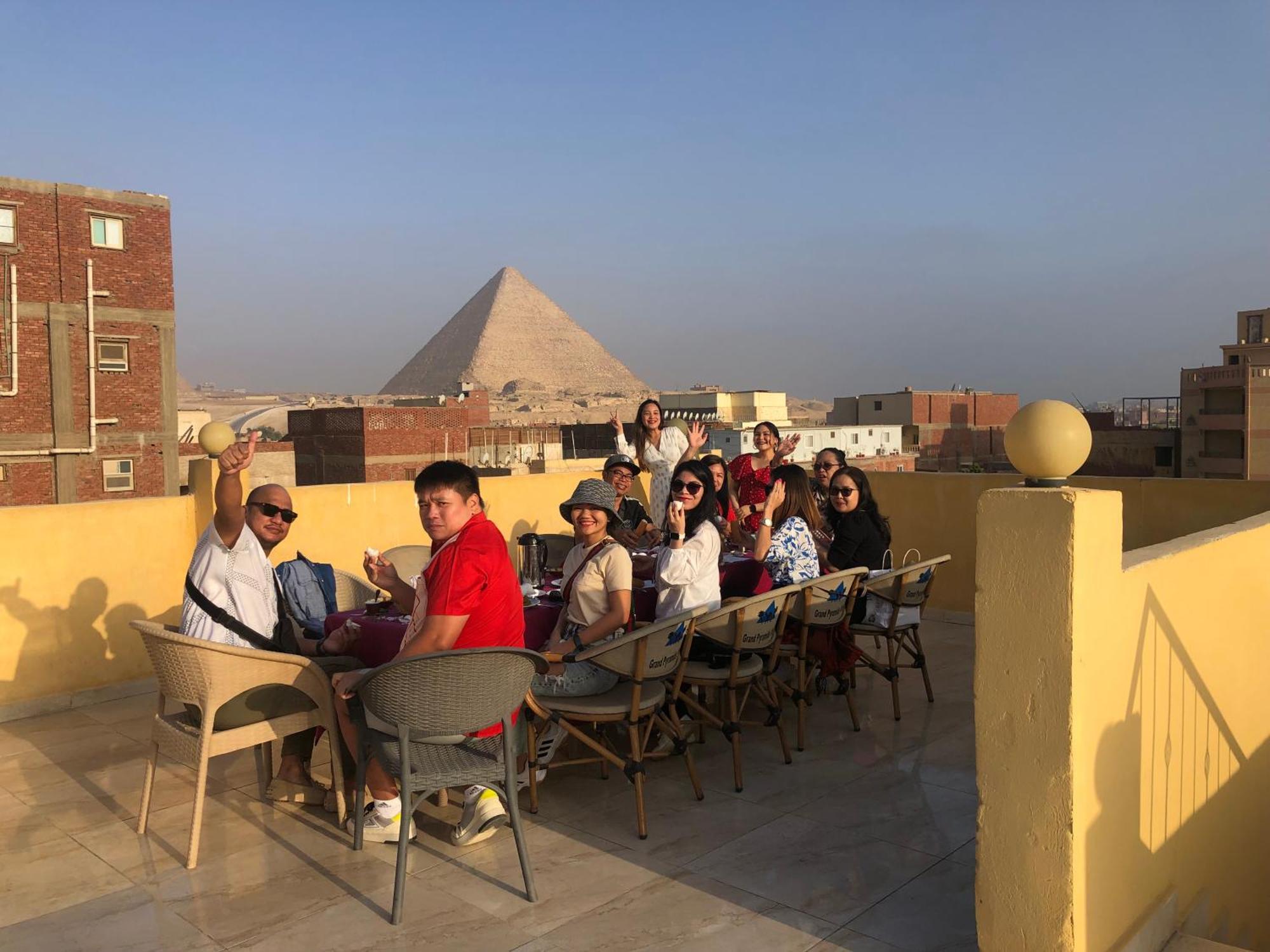 Grand Pyramid View Hotel Kafret el-Gabal Εξωτερικό φωτογραφία