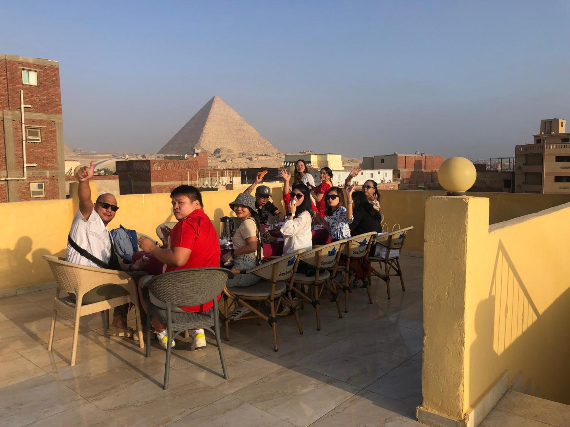 Grand Pyramid View Hotel Kafret el-Gabal Εξωτερικό φωτογραφία